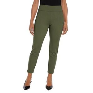 Express Women’s Olive Green Pull- On High Rise Soft Ankle Ponte Pants Size XXL